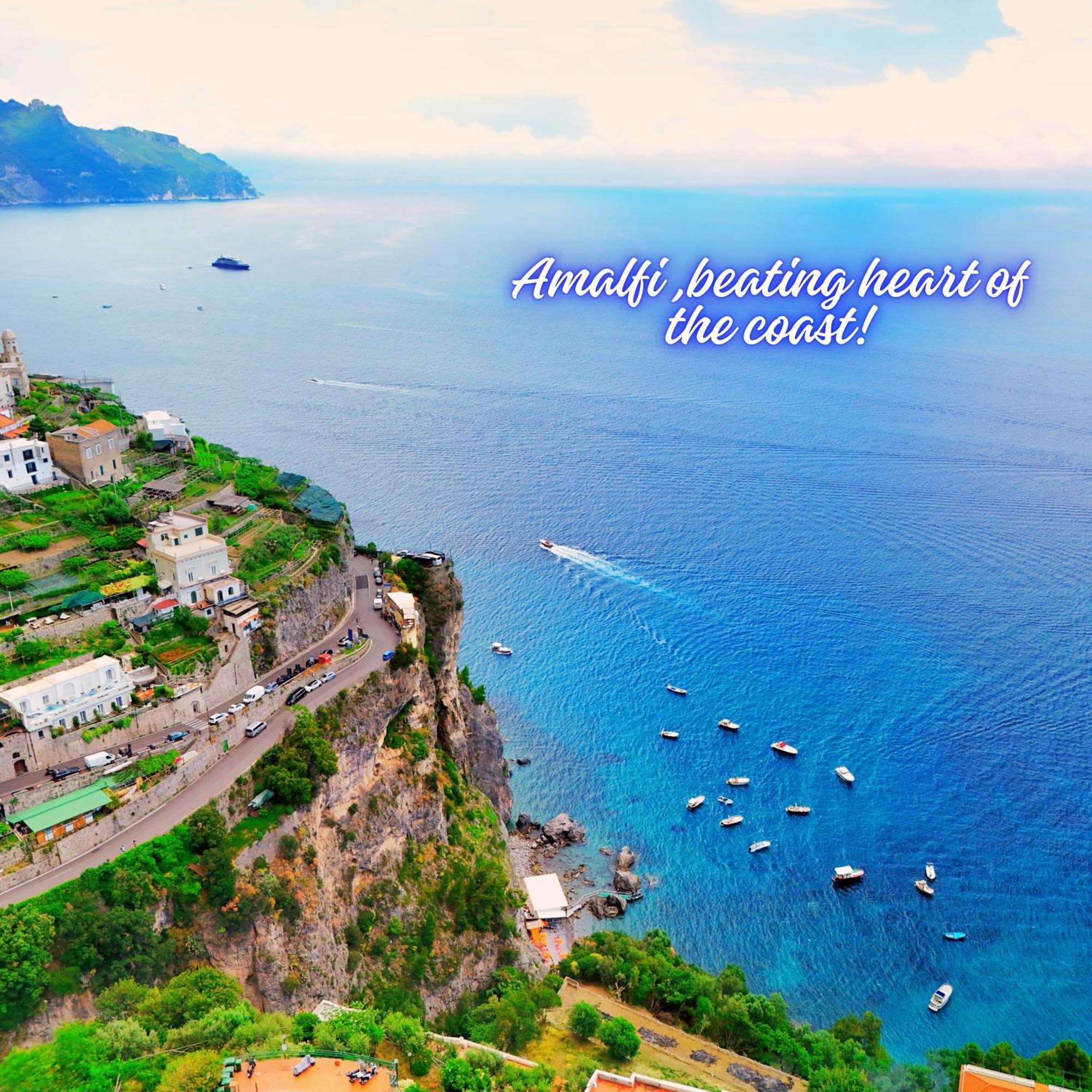 La Saracena-Traditional Amalfi Villa With Sea View 外观 照片