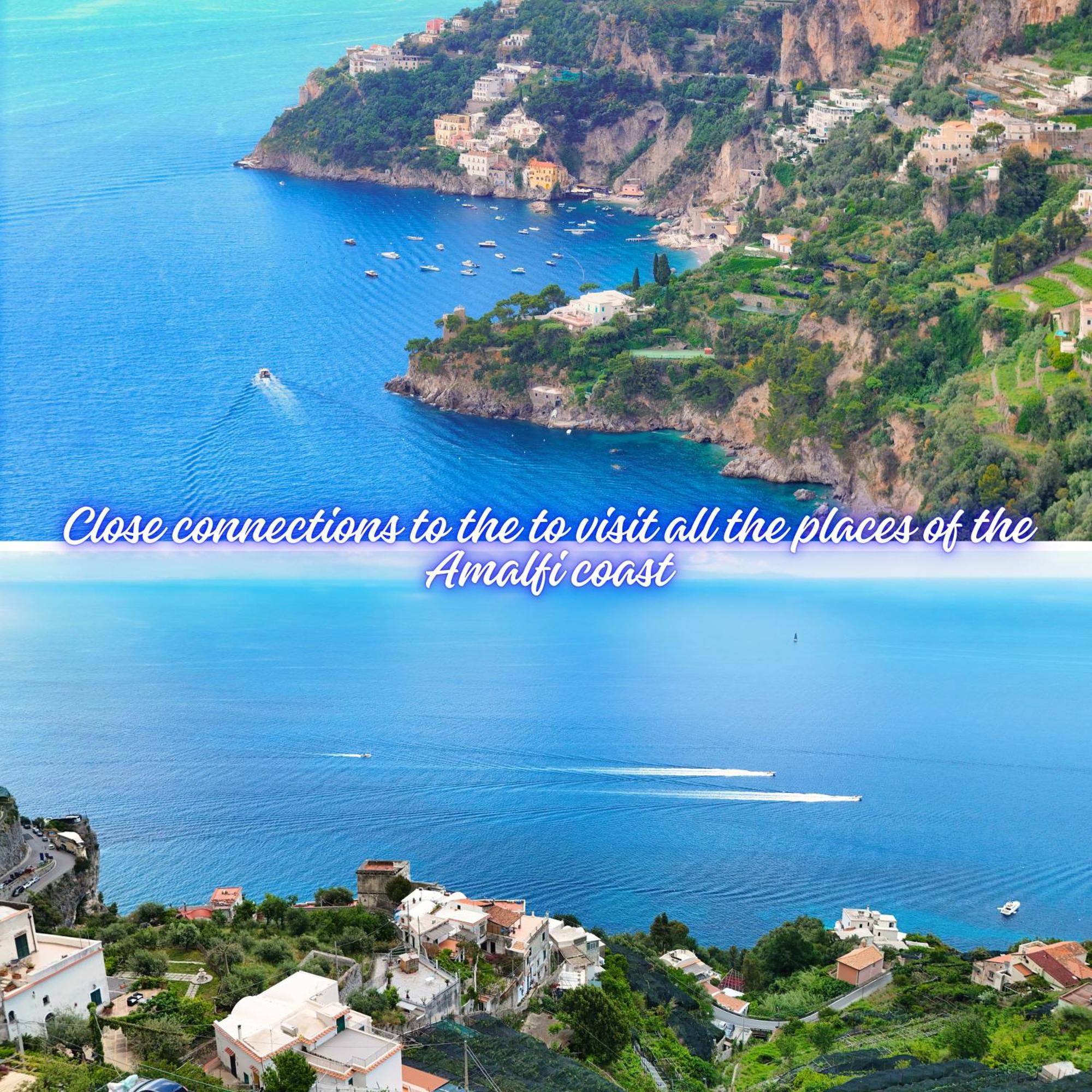 La Saracena-Traditional Amalfi Villa With Sea View 外观 照片
